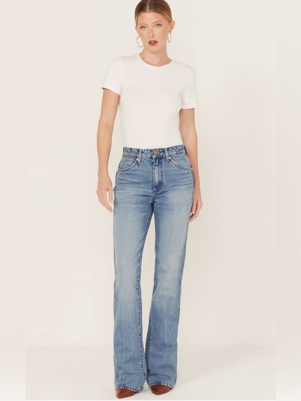 Wrangler Women's Westward High Rise Bootcut Jeans 27/32